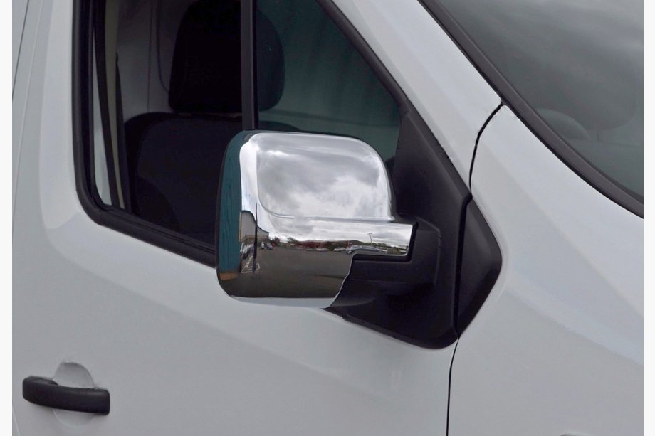 Nissan NV300/Primastar 2016- рр. Накладки на дзеркала (2 шт., пласт) Image