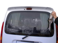 Renault Kangoo 1998-2008 рр. Спойлер Анатомік (під фарбування) фото 1