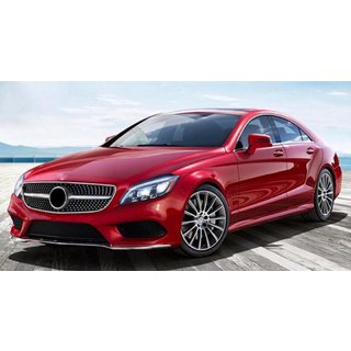 Передня решітка 2014-2018 (Diamond Silver) Mercedes CLS C218 2011-2018 рр. фото 2