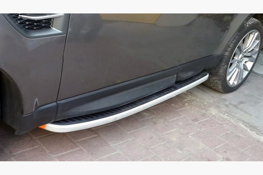 Range Rover Sport 2005-2013 рр. Бокові пороги (2 шт., Алюміній) Image