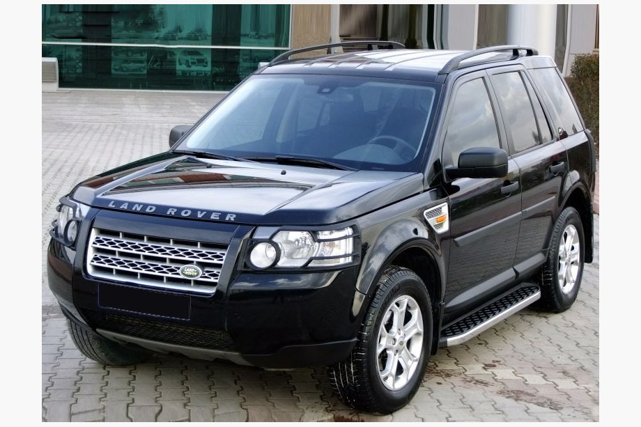 Бокові пороги BlackLine (2 шт, алюміній) Image