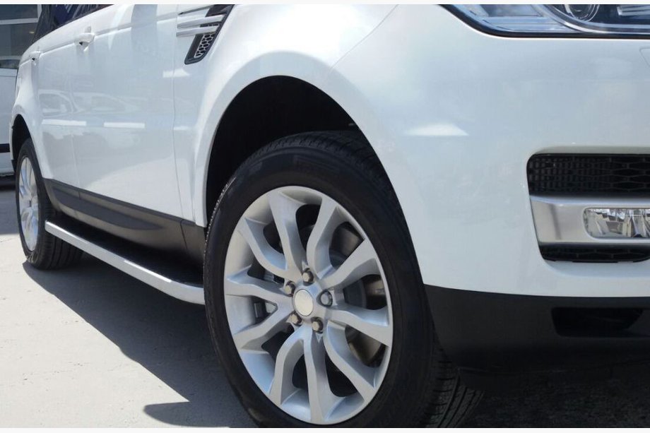 Бокові пороги Tayga (2 шт., Алюміній) Image Бокові пороги Tayga (2 шт., Алюміній) Image