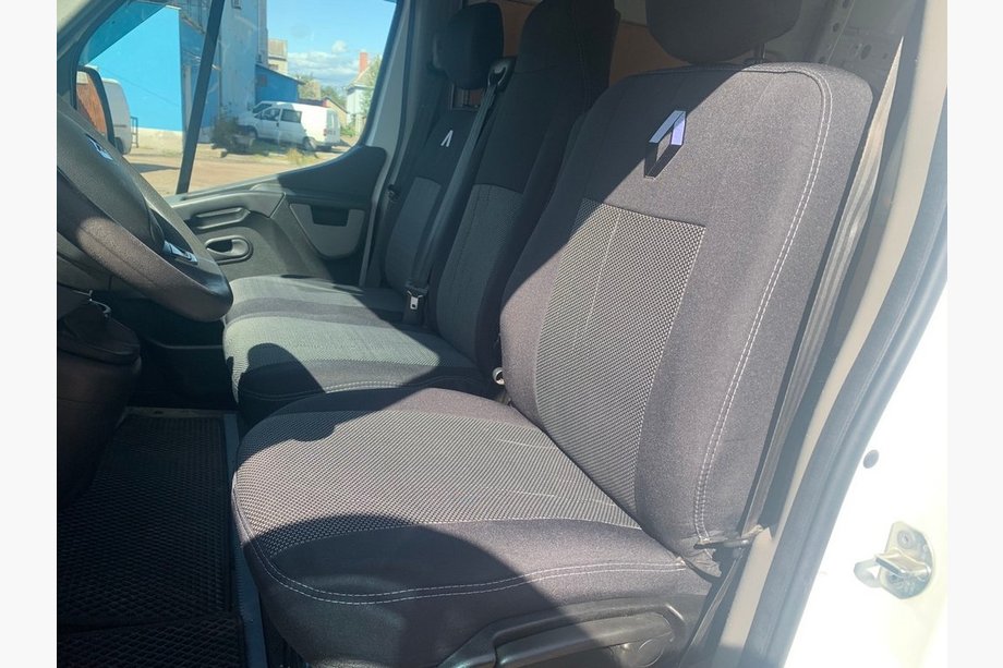 Renault Master 2011-2023 рр. Авточохли (тканинні, Classik) Image