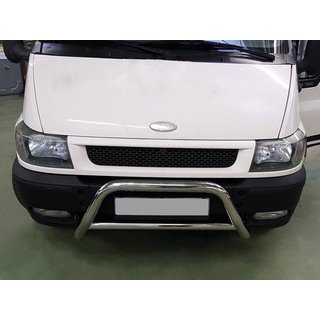 Ford Transit 2001-2014 рр. Кенгурятник WT006 (нерж)