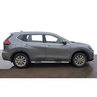 Бічні труби (2 шт, нерж) Nissan X-trail T32/Rogue 2014-2021 рр. фото 1