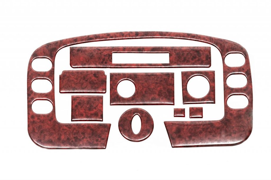 Ford Transit 1991-2000 рр. Накладки на панель (1994-1997) Алюміній Image