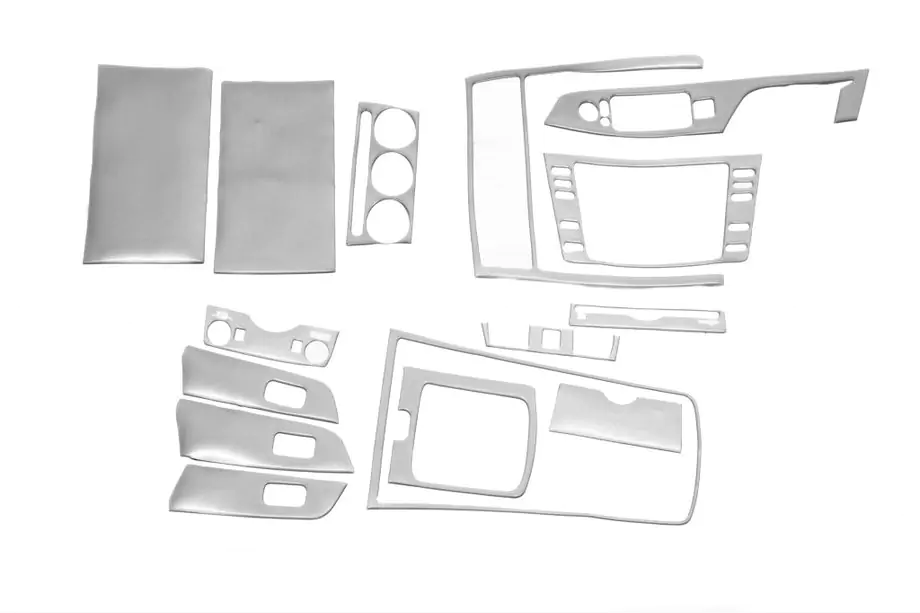 Mazda 6 2008-2012 рр. Накладки на панель під алюміній Image
