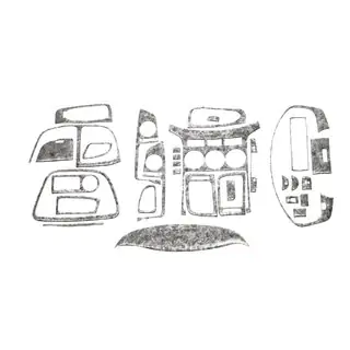 Накладки на панель (big set) Hyundai H300, H1, Starex 2008-2020 рр. фото 4