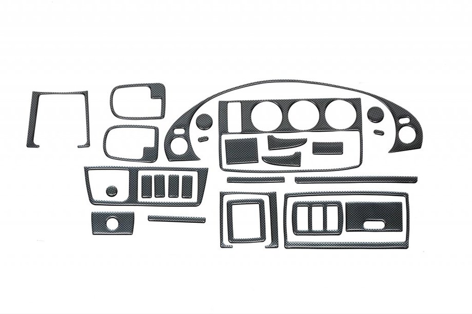 BMW 3 серія E36 1990-2000 рр. Накладки на панель (COMPACT 1994-2000) Image