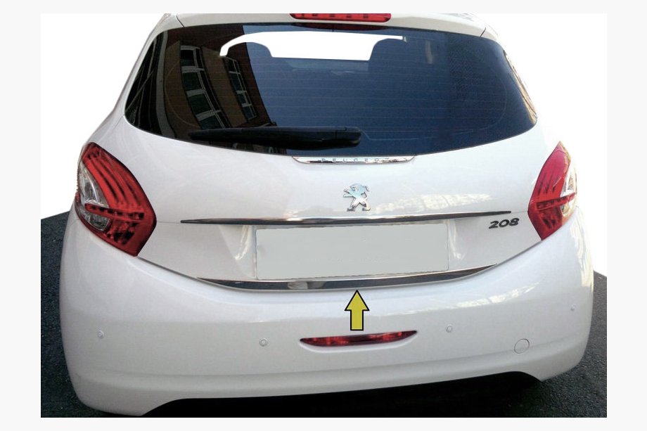 Кромка багажника (нерж.) Image