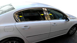 Накладки на стійки (нерж) фото 1