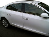 Renault Fluence 2009-2016 рр. Верхня окантовка вікон (4 шт, нерж) фото 1