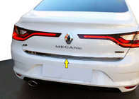 Renault Megane IV 2016-2025 рр. Кромка багажника (Sedan, нерж) OmsaLine - Італійська нержавійка фото 1
