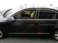 Volkswagen Jetta 2011-2018 рр. Молдинг дверей (нерж) фото 1