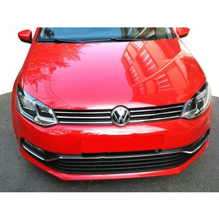 Накладки на решітку HB (2014↗ нерж) Volkswagen Polo 2010-2017 рр.