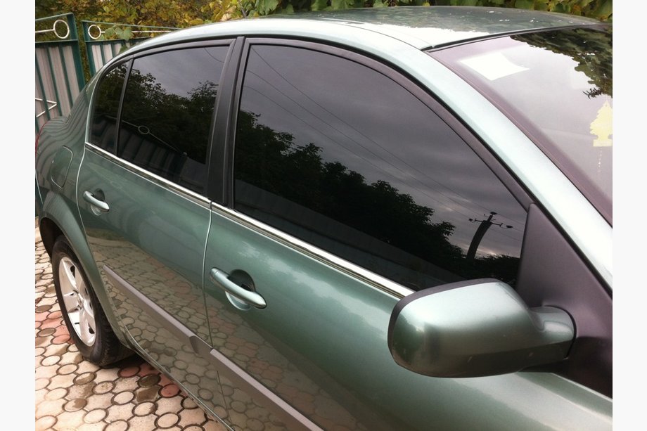 Renault Megane II 2004-2009 рр. Зовнішня окантовка вікон (4 шт, нерж) Фото 2