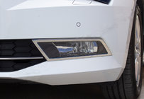 Skoda Superb 2015-2024 рр. Окантовка протитуманних ліхтарів OmsaLine (2 шт., нерж.) фото 1