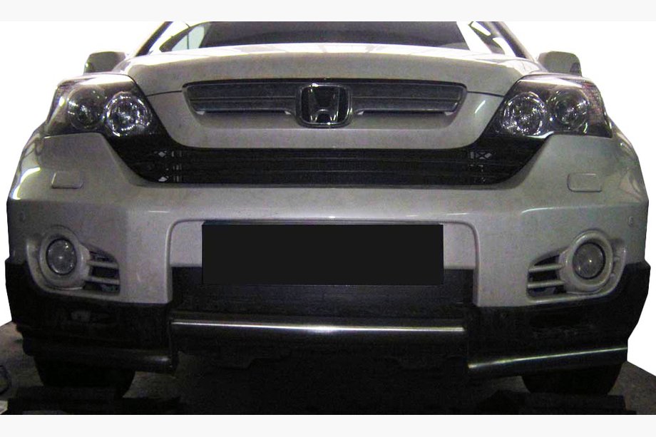 Honda CRV 2007-2011 рр. Передній захист ST017 (нерж.) Image