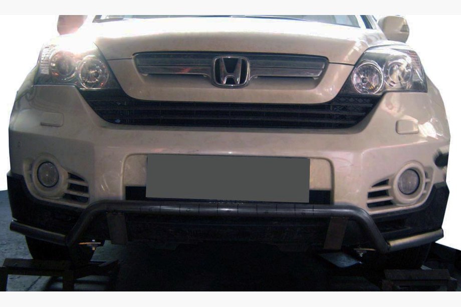 Honda CRV 2007-2011 рр. Передній захист ST016 (нерж.) Image
