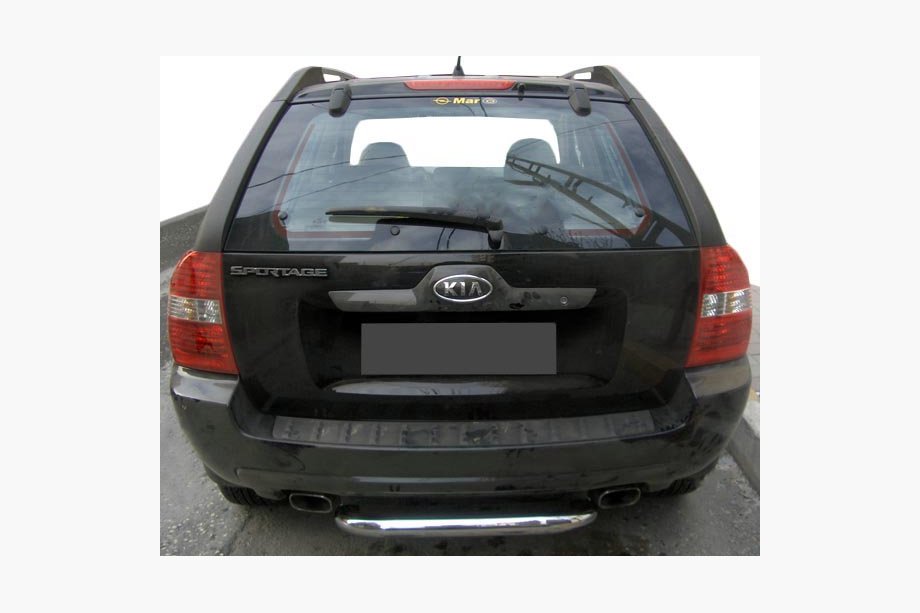 Kia Sportage 2004-2010 рр. Задня дуга AK005 (нерж.) Image