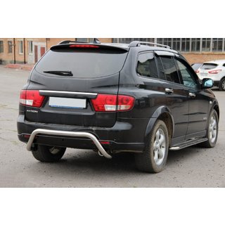 Задня дуга AK007 (нерж) SsangYong Kyron 2005-2014 рр. фото 1