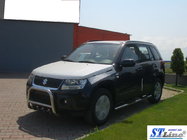 Suzuki Grand Vitara 2005-2017 рр. Бічні труби (2 шт., нерж) фото 2