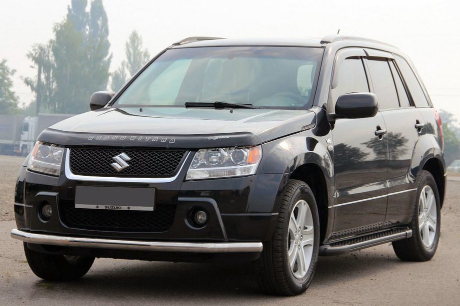 Suzuki Grand Vitara 2005-2017 рр. Передній вус ST008 (нерж) Image