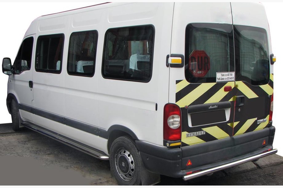 Nissan Interstar 2002-2010 рр. Задня дуга AK002 (нерж.) Image