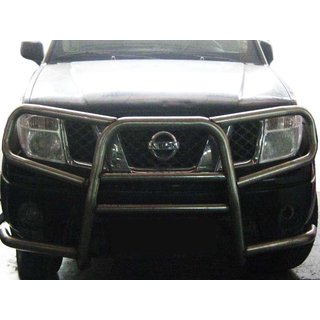 Кенгурятник WT025-подвійний (нерж) Nissan Navara 2006-2015 рр.