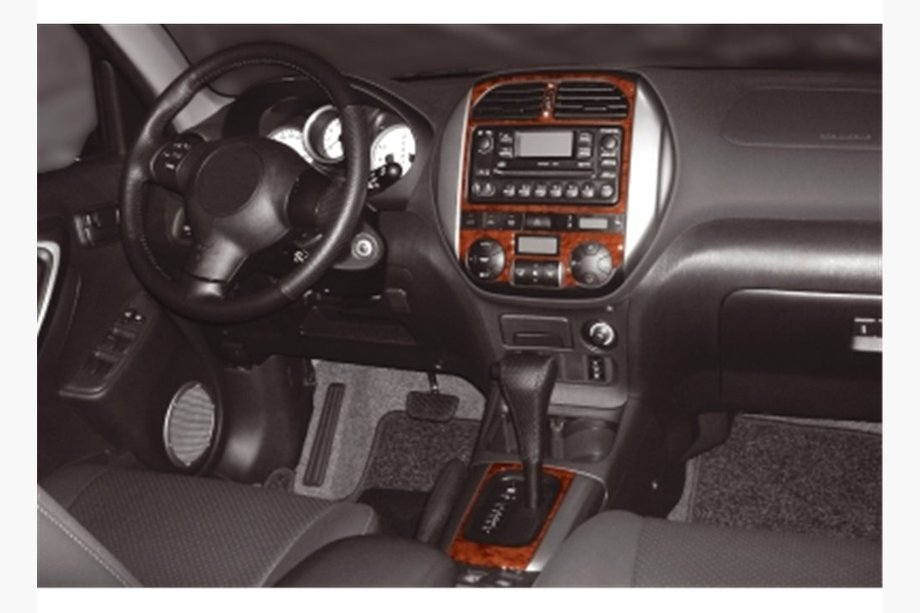 Toyota Rav 4 2001-2005 рр. Накладки на панель Image