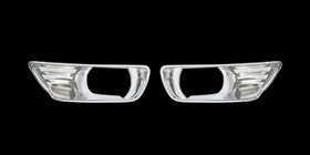 Toyota Camry 2006-2011 рр. Накладки на противотуманки (2 шт., пласт) фото 1