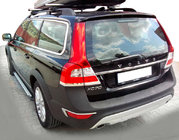 Volvo XC60 2009-2017 рр. Бокові пороги Rainbow (2 шт., Алюміній) фото 1