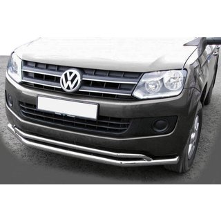 Передній захист ST017 (нерж) Volkswagen Amarok 2010-2022 рр. фото 1