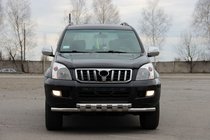 Toyota Land Cruiser Prado 120 2002-2009 рр. Передня дуга ST015 (нерж.) фото 3