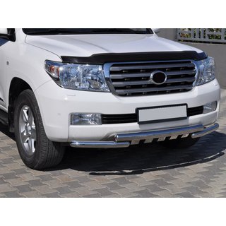 Передня дуга ST015 (нерж.) Toyota Land Cruiser 200 2007-2021 рр. фото 1