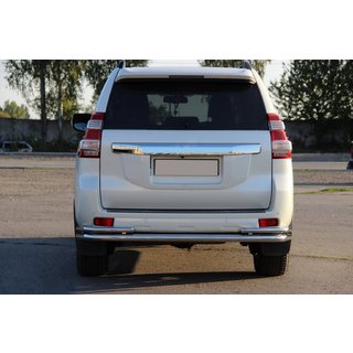 Задня дуга AK005-2 (нерж) Toyota Land Cruiser Prado 150 2009-2023 рр. фото 2