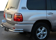 Toyota Land Cruiser 100 1998-2007 рр. Задні куточки AK003-Double (2 шт., нерж) фото 1