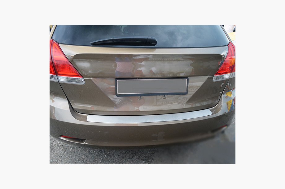 Toyota Venza 2008-2017 рр. Накладка на задній бампер Натанико (2012-2017, нерж) Image