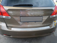 Toyota Venza 2008-2017 рр. Накладка на задній бампер Натанико (2012-2017, нерж) фото 1