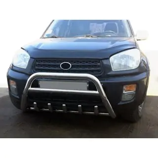 Кенгурятник WT003 (нерж) Toyota Rav 4 2001-2005 рр. фото 1