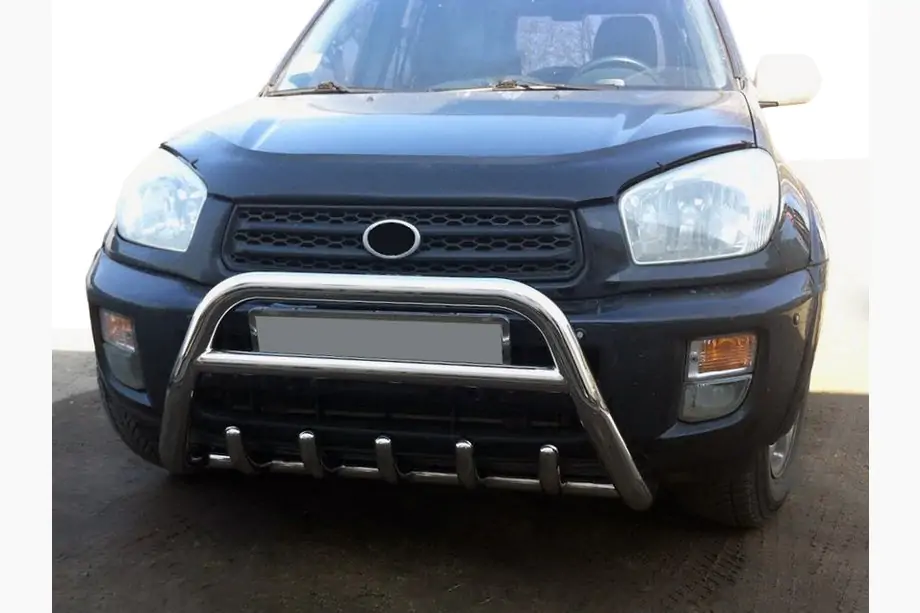 Toyota Rav 4 2001-2005 рр. Кенгурятник WT003 (нерж)