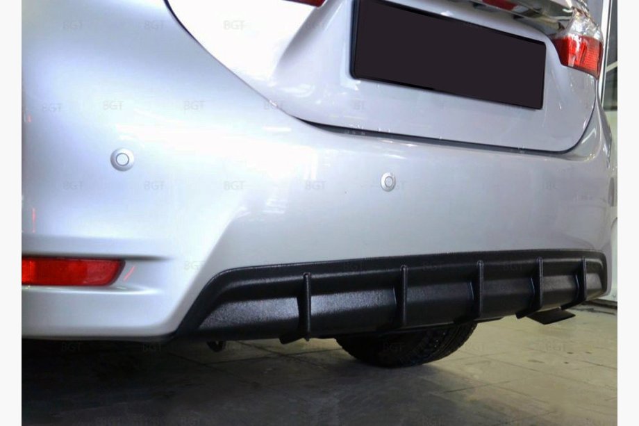 Toyota Corolla 2013-2019 рр. Задній дифузор (Meliset) Image
