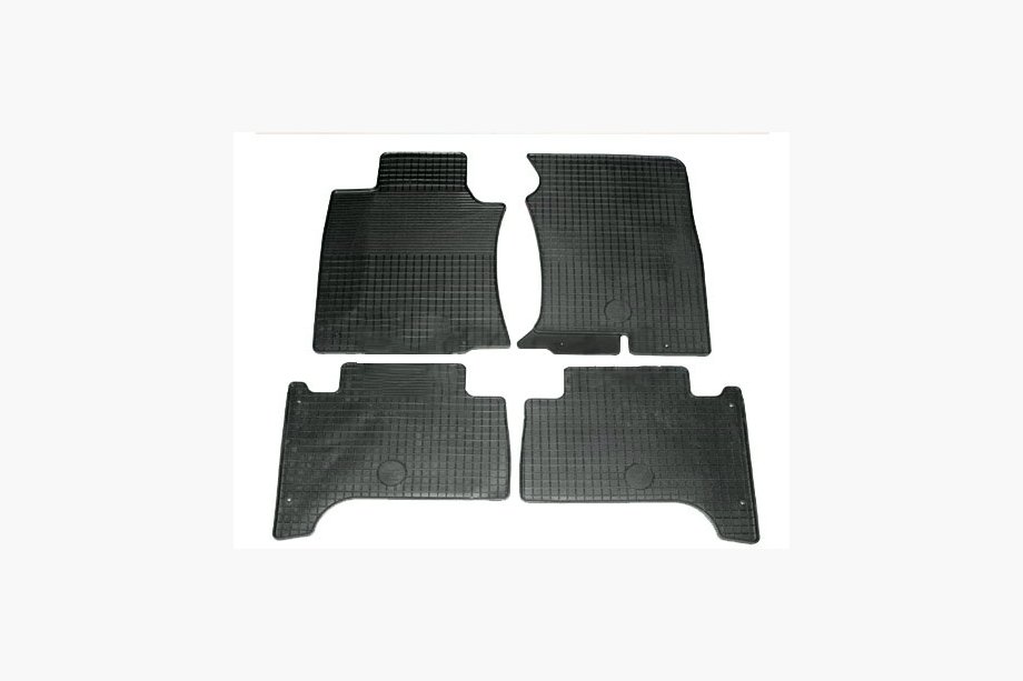 Toyota Land Cruiser Prado 120 2002-2009 рр. Гумові килимки (4 шт, Doma) Image