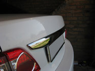 Toyota Corolla 2007-2013 рр. Накладка над номером 2010-2013 (нерж) фото 3