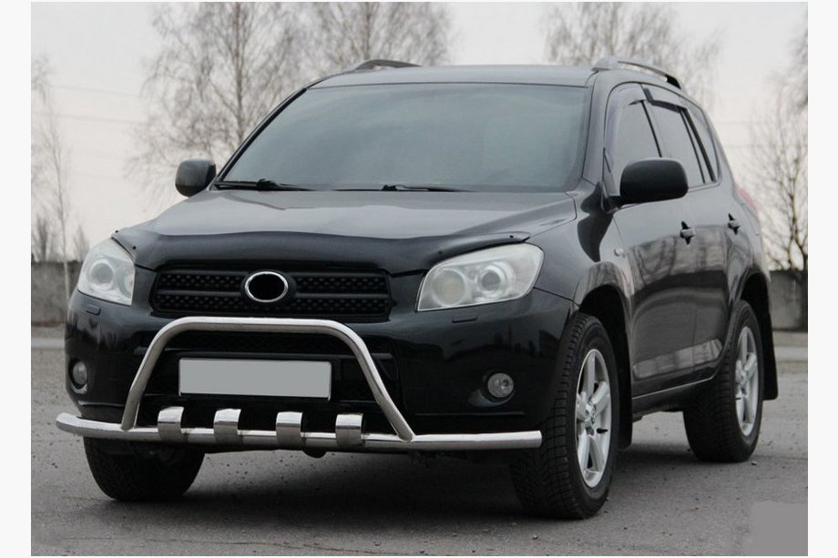 Toyota Rav 4 2006-2013 рр. Кенгурятник WT-ST15 (нерж) Image