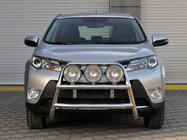 Toyota Rav 4 2013-2018 рр. Кенгурятник WT018 (нерж) фото 1