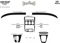 Land Rover Freelander I 1997-2006 рр. Накладки на панель (2000-2003, 10 частин) фото 2