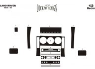 Land Rover Freelander I 1997-2006 рр. Накладки на панель (2004-2005, 12 частин) фото 1