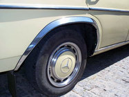 Mercedes W123 1975-1986 рр. Накладки на арки (4 шт, нерж) фото 6
