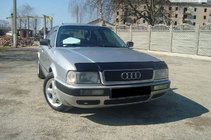Audi 80/90 1987-1996 рр. Дефлектор капота VIP (91-95) фото 1